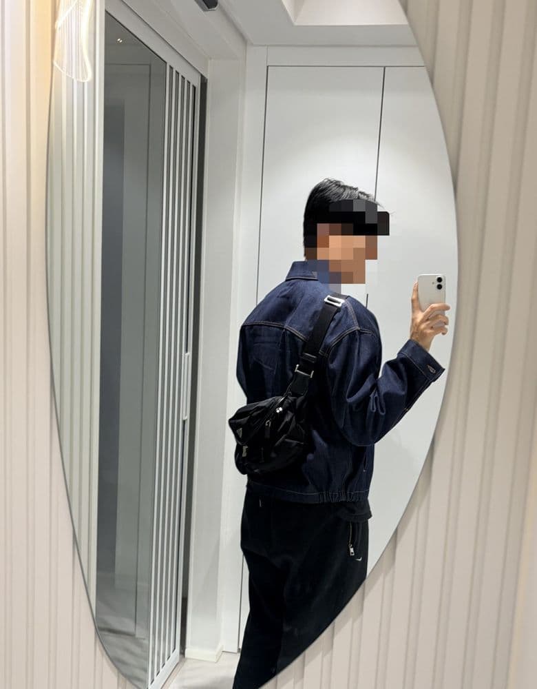 프라다 크로스백, 데님 자켓