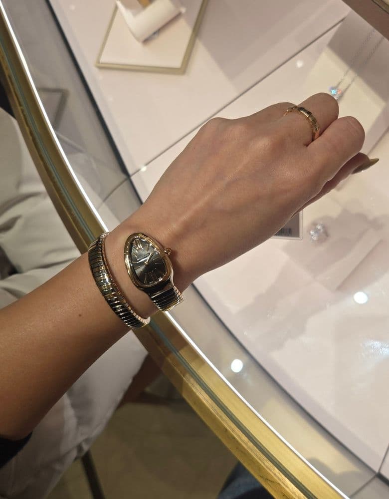 불가리 세르펜디 시계, 반지