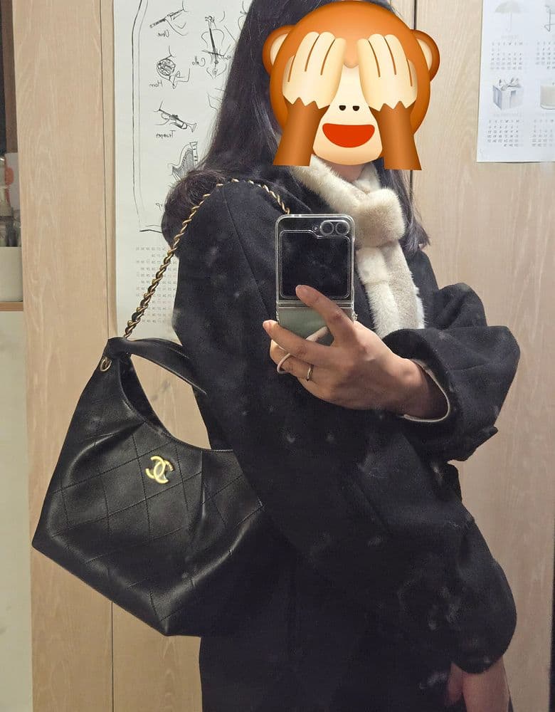 샤넬 호보백 미디움