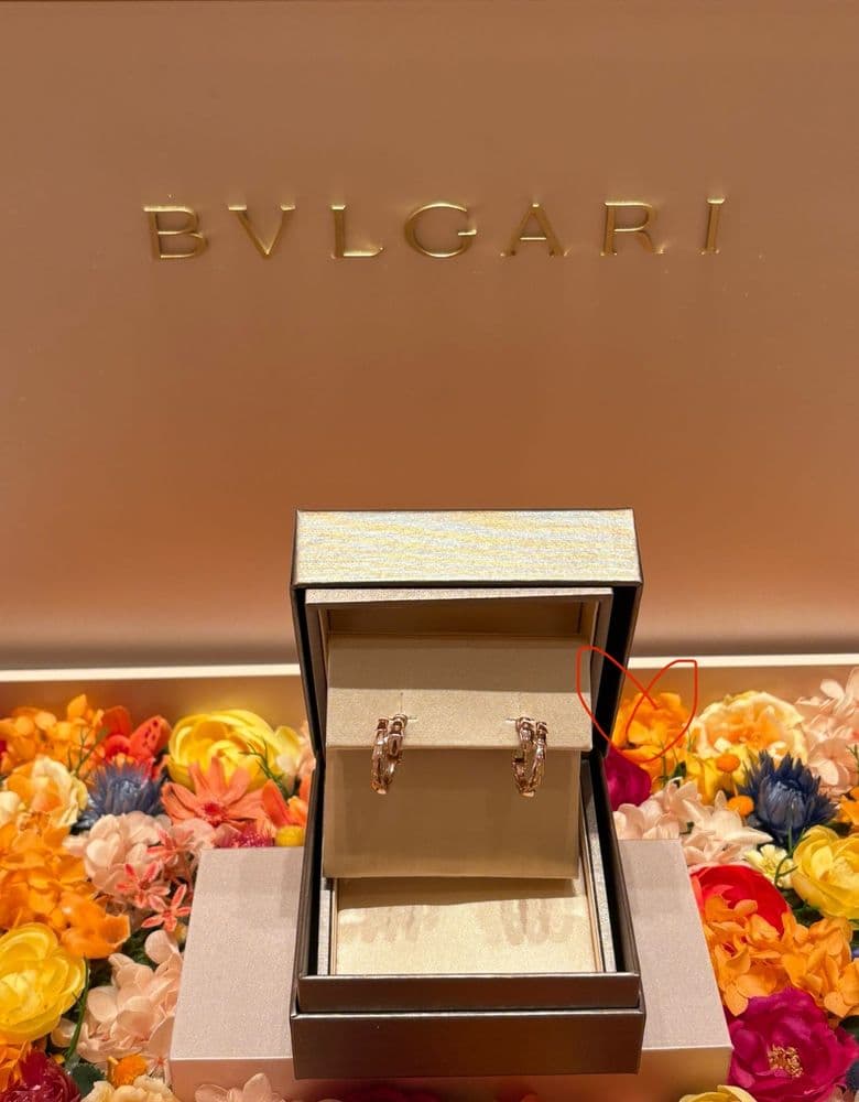 불가리 세르펜티 귀걸이