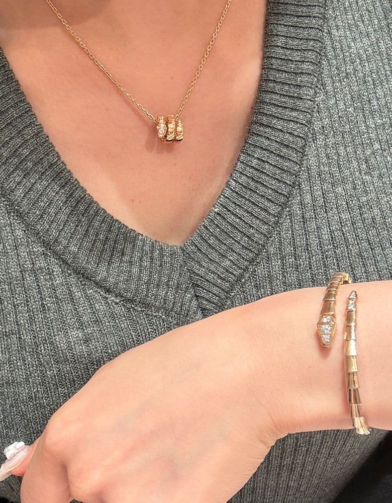 불가리 세르펜티 바이퍼 네크리스