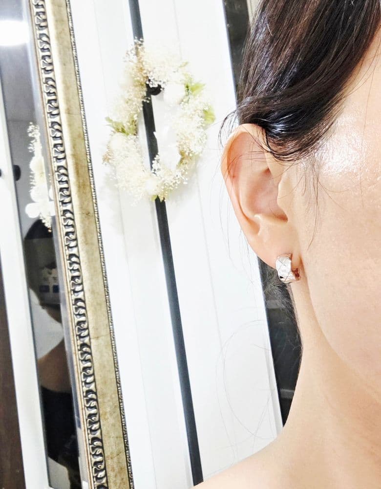 샤넬 신상 코코 귀걸이 화골, 다이아