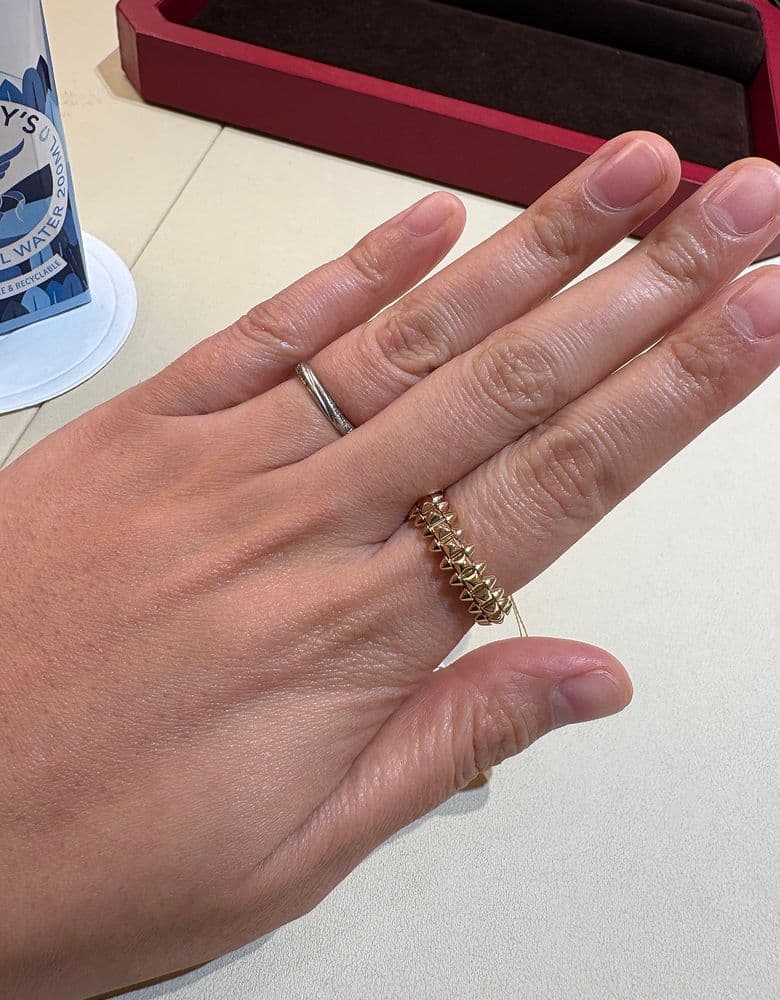 까르띠에 클래쉬 뱅글 (인상 전 구매)