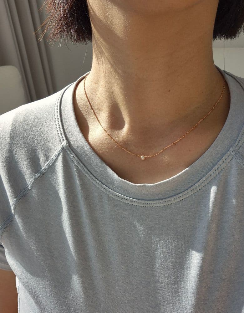 까르띠에 다무르 미니 로즈 골드