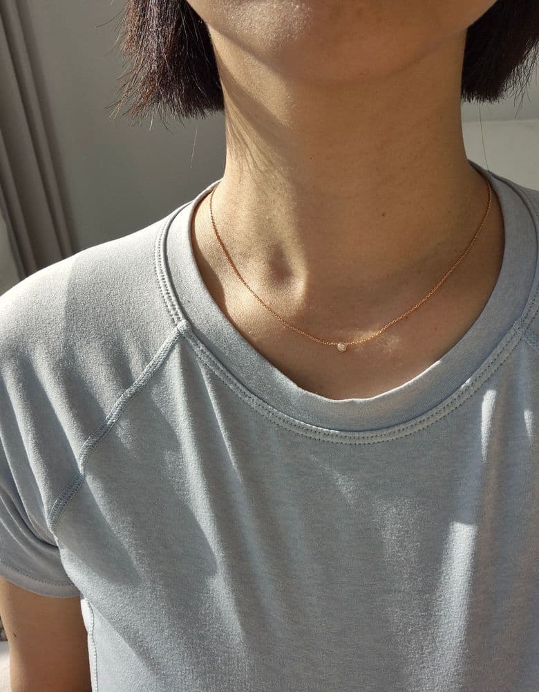 까르띠에 다무르 미니 로즈 골드