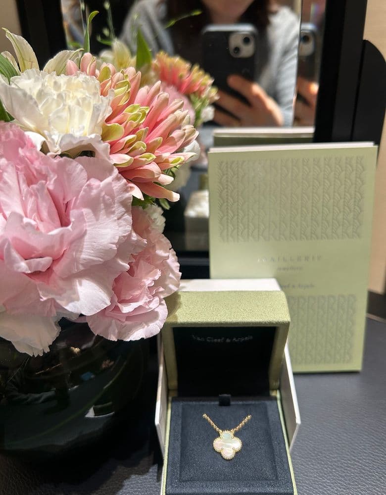 반클리프 빈티지 마오펄 목걸이