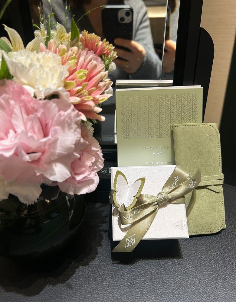 반클리프 빈티지 마오펄 목걸이