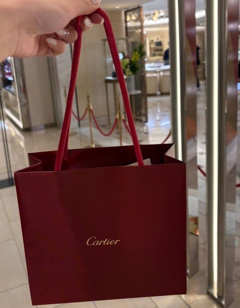 까르띠에 다무르 목걸이 + 반클리프 42cm 체인(단독구매) 레이어드