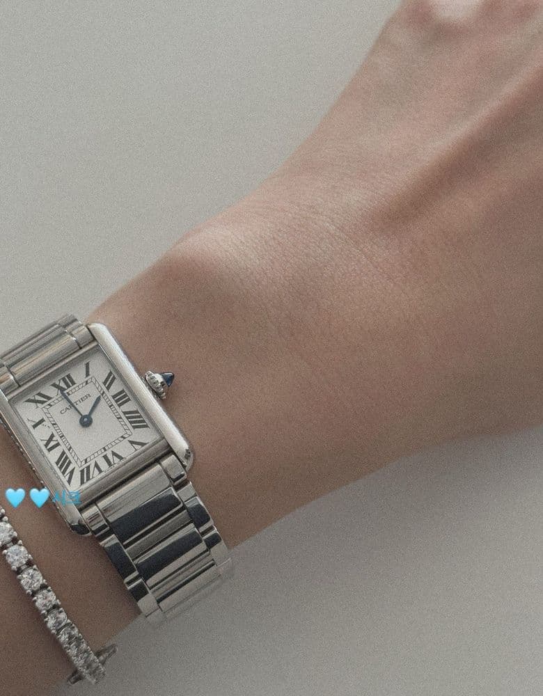 까르띠에 커플 시계 산토스 + 탱크머스트