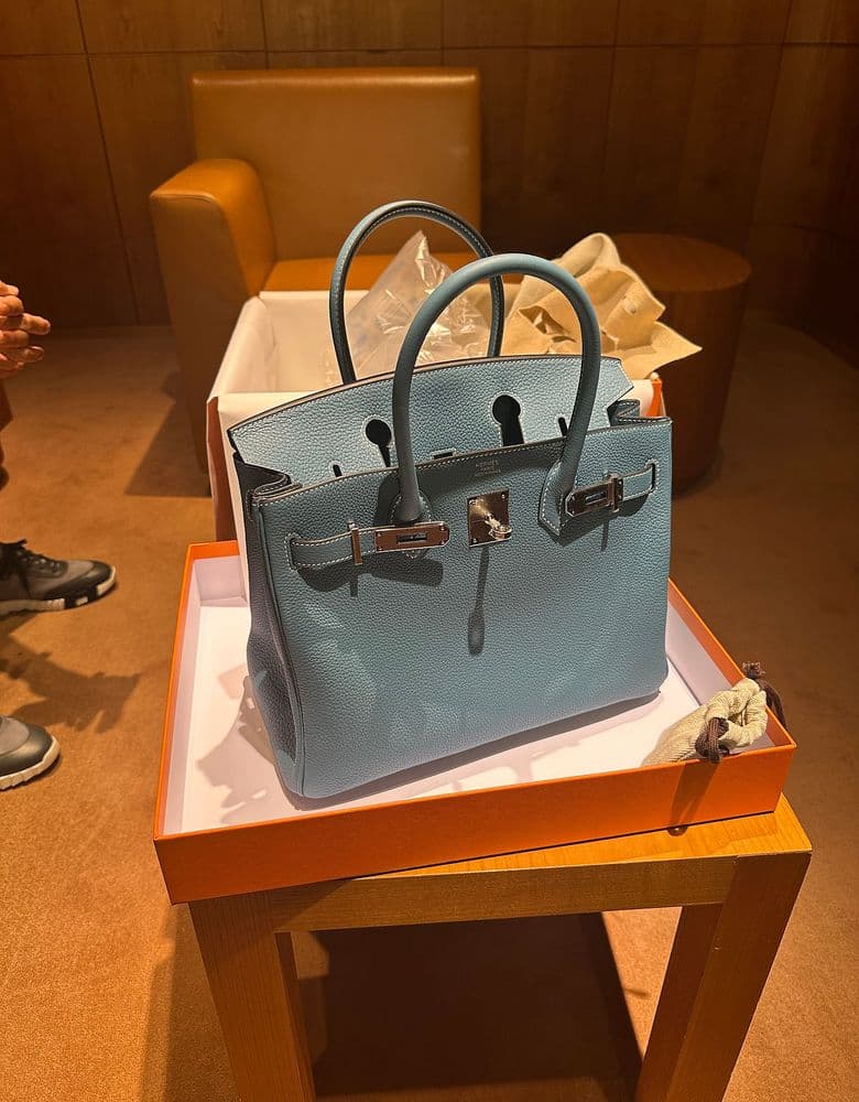 에르메스 버킨 블루진 ( 켈리백참 , 샤넬백참 )