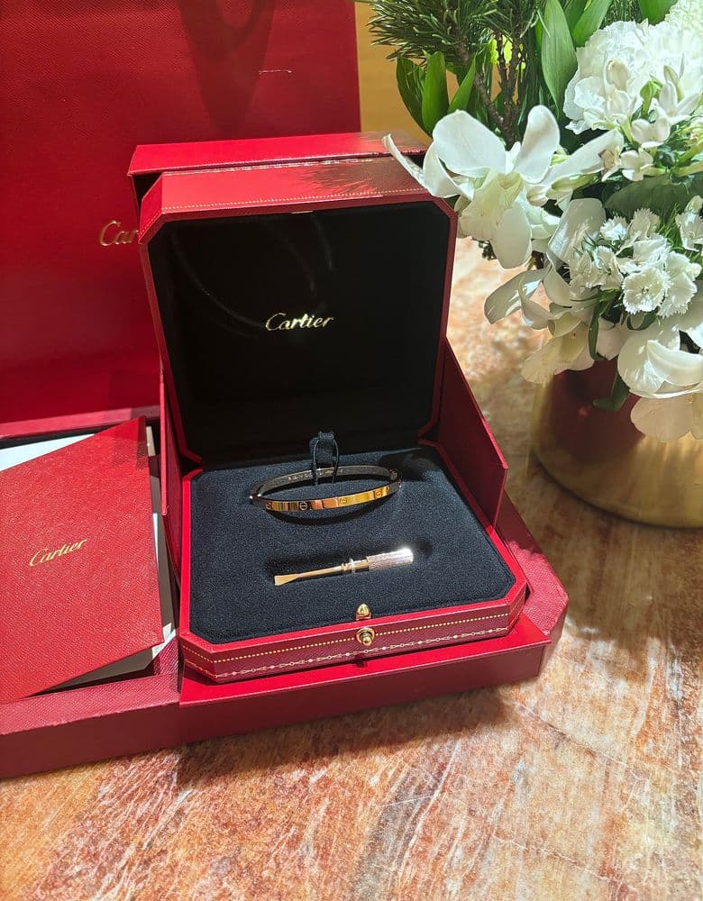 까르띠에 러브sm 로즈골드 구매