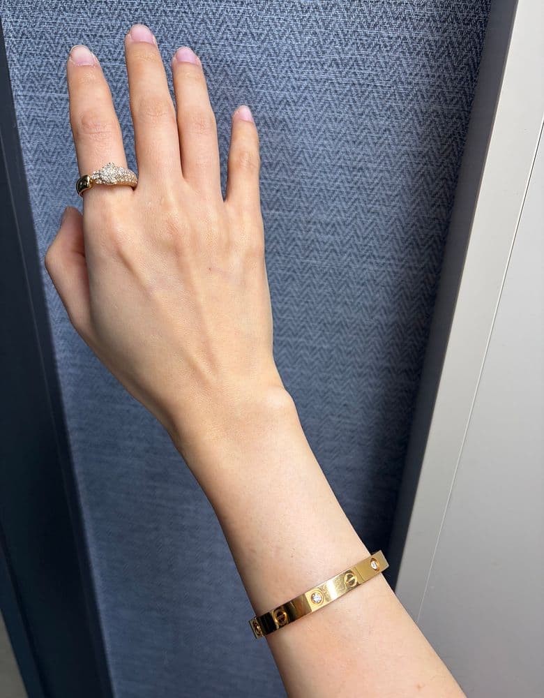 까르띠에 팬더 링 10호 옐로우 골드