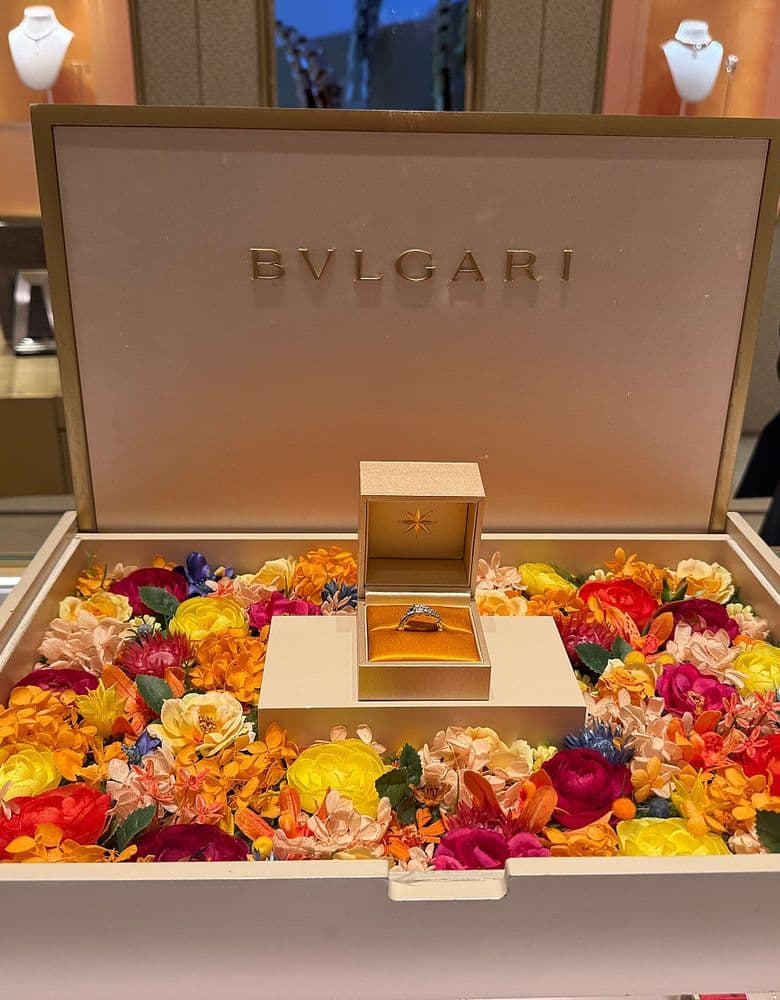 불가리 세르펜티 풀파베 화골 반지