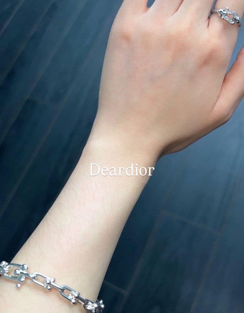 프레드 포스텐 링과 티파니 링크 팔찌