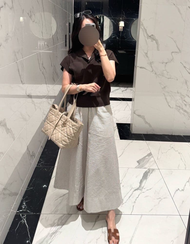 디올 뚜주흐 미디엄백 (베이지)