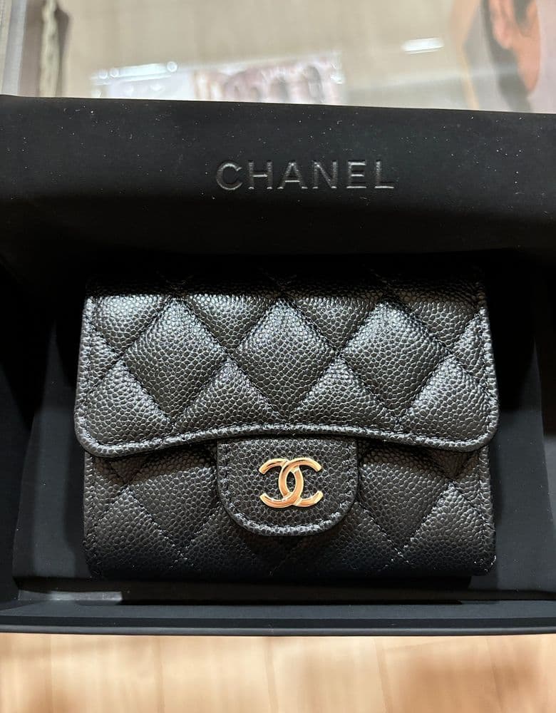 샤넬 지갑 블랙