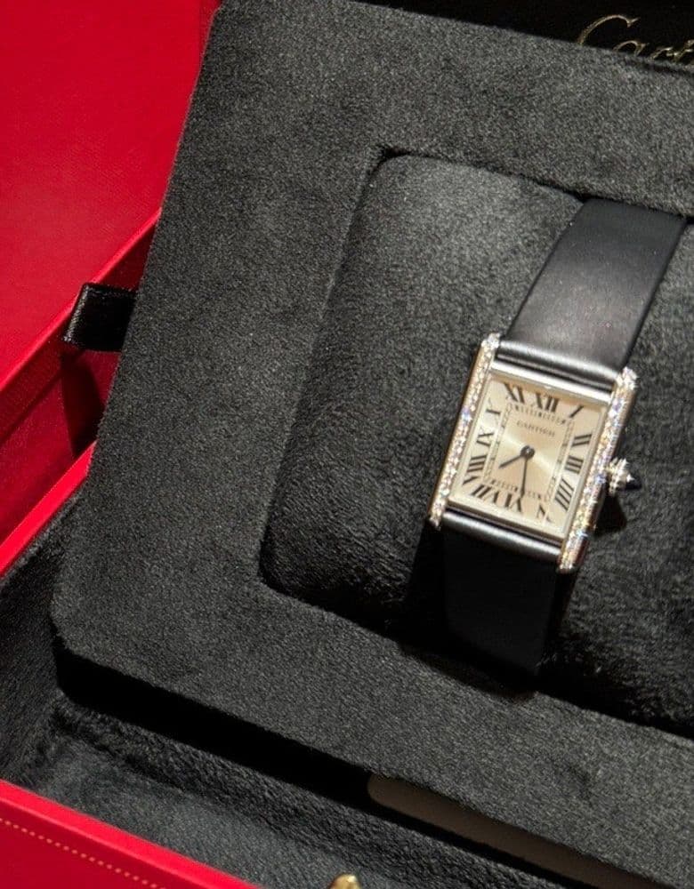 까르띠에 탱크 머스트 다이아