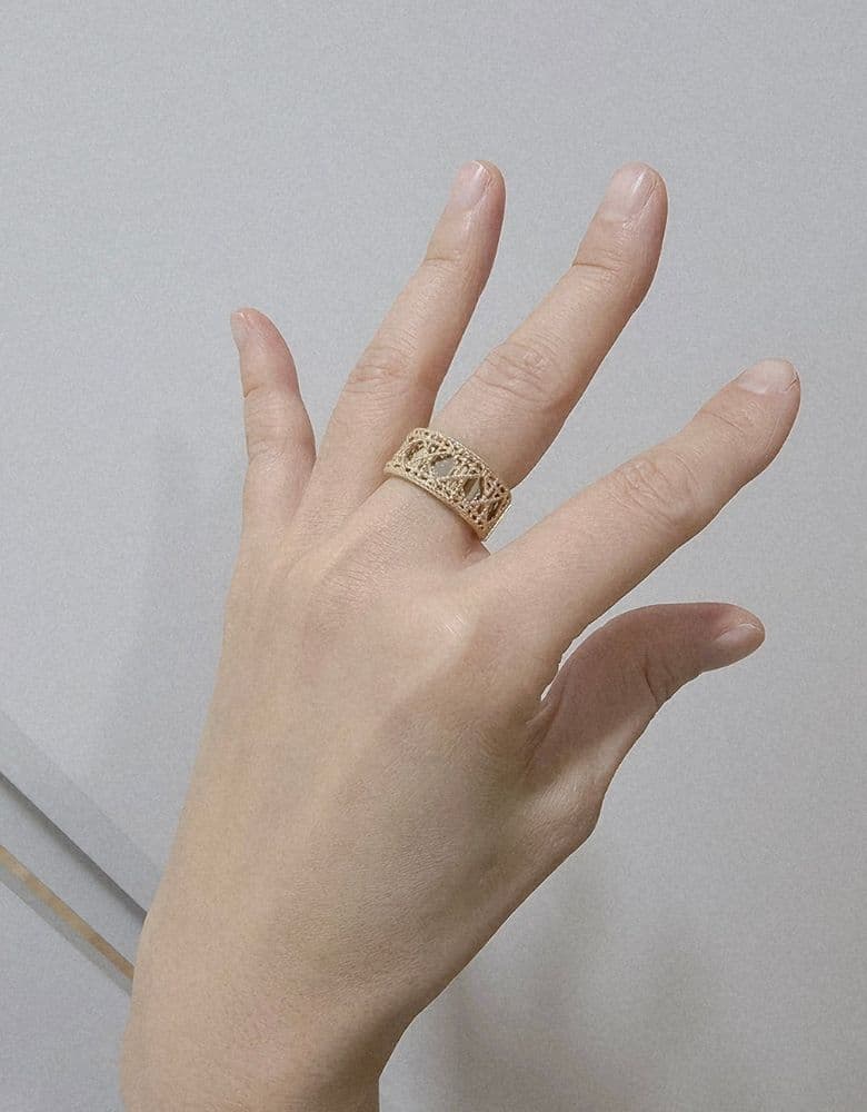 마이 디올 링 옐로우 골드