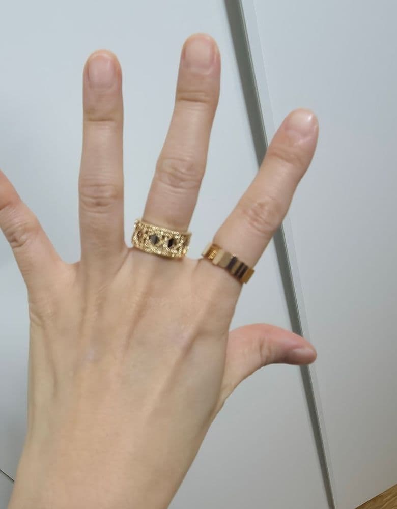 마이 디올 링 옐로우 골드