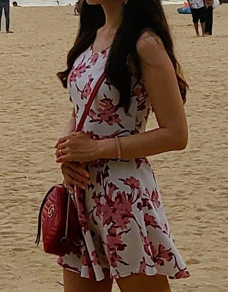 구찌 마몬트 마틀라쎄 크로스백 미니(레드) 내돈내산