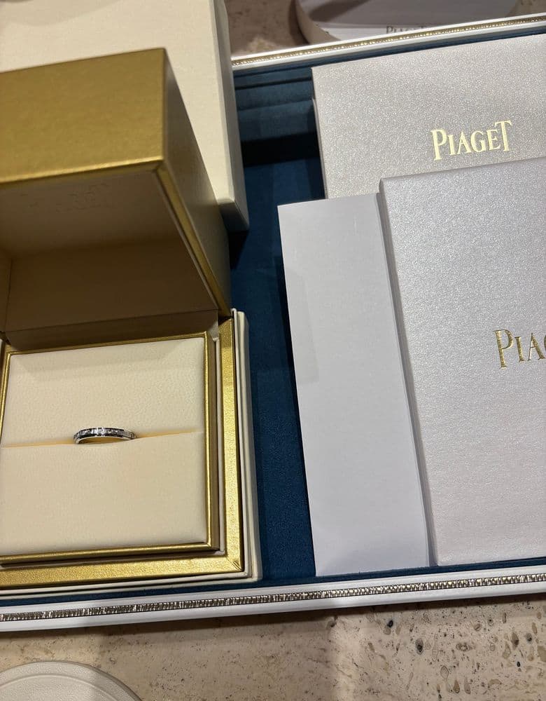 피아제 신상 데코팰리스 링