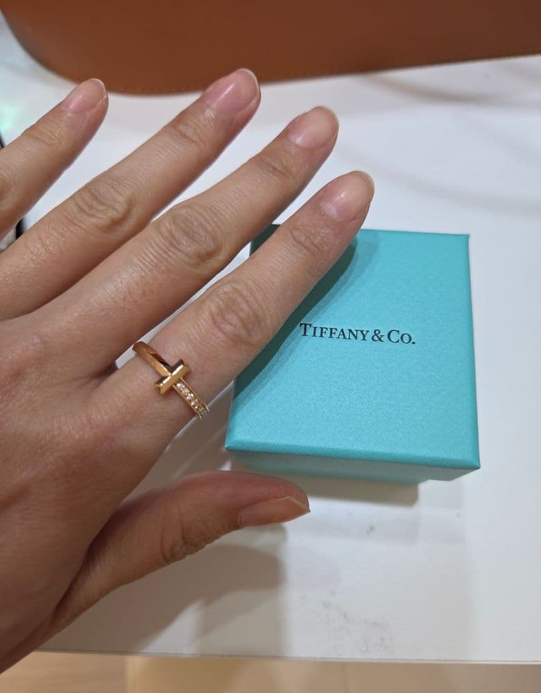 티파니 티원링 7.5사이즈