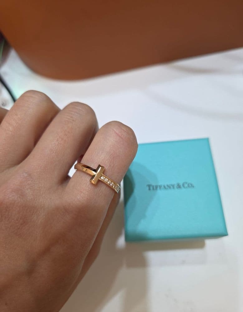 티파니 티원링 7.5사이즈