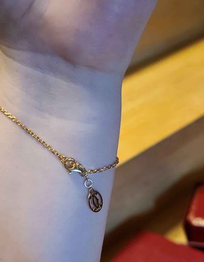 Cartier d'Amour Bracelet, Yellow Gold, Size S (feat. bracelet length extension)