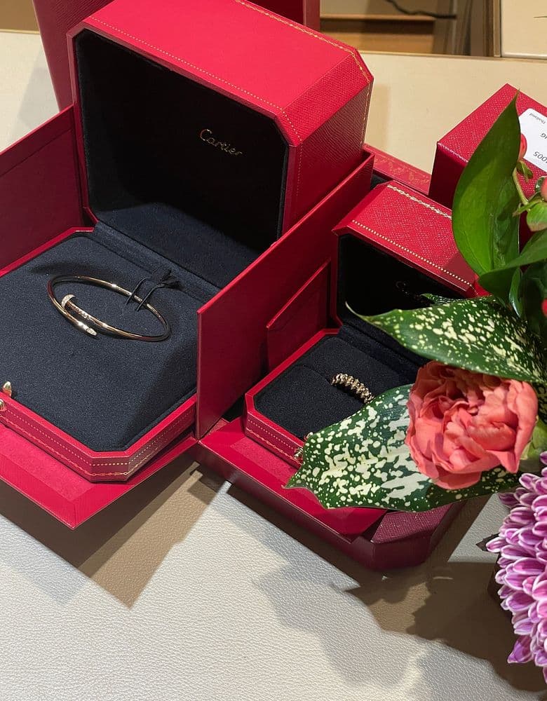 까르띠에 앵끌루 다이아 sm 팔찌 & 클래쉬드 링