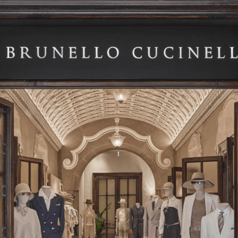 Brunello Cucinelli saw a 12.2% increase in sales in 2024 compared to the previous year.
