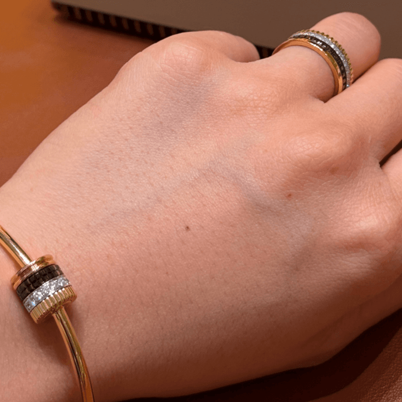 부쉐론 콰트로 클래식 뱅글 신상! 라지 사이즈 출시